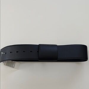 Banana Republic Black Minimalist Belt